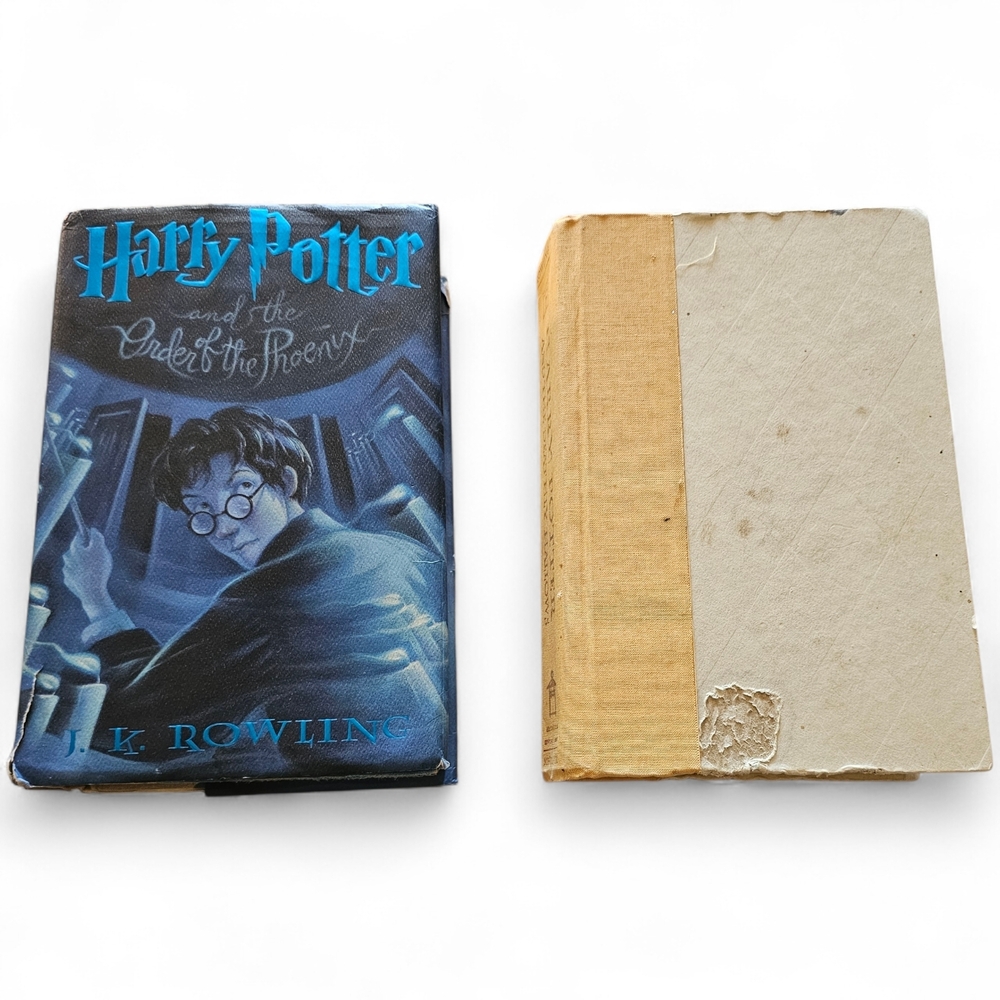 Harry Potter Hardcover Bundle Order of Phoenix & Deathly Hallows 1st Eds